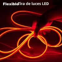 Luces RGB Para Juegos 16.4ft/5M De Neón Suave Para Mesas De Juegos Tira LED De Iluminación Compatible Con Corte Para El Hogar - details 4