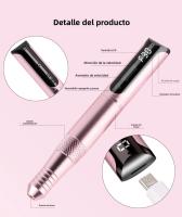 Taladro De Uñas Recargable 35000RPM Con Pantalla Para Manicura Herramientas Para Esmalte De Gel Adecuado Para Manicura - details 3