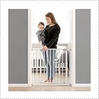 hauck Open N Stop KD Barrera Seguridad Niños Escaleras con Extension 21 cm - Valla Seguridad Infantil sin Agujeros - Puerta para Perros - Bebes Seguridad - 96 - 101 cm - Blanco - details 3