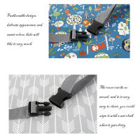 Cojín De Asiento Ajustable Y Desmontable Para Niños Seguridad En Silla De Comedor Con Almohadilla Almohadilla De Almohadillas Antideslizante Y Lavable - details 3