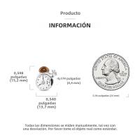 Encantos De Viaje Para Café Plata Charms Para Perros Y Gatos Corazón De Cuentas Adecuados Para Pulsera Original DIY Tendencia Clásica Vintage Romántica - details 432