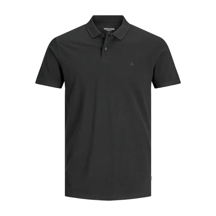 JACK & JONES JJEBASIC Polo Hombre Manga Corta 100% Algodón Orgánico Corte Entallado - 1