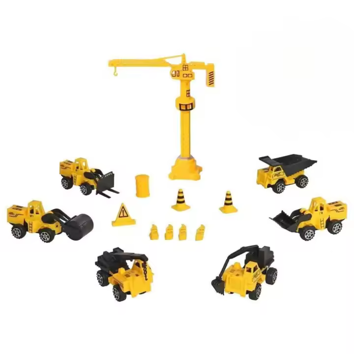 Gerimport Set vehículos de construcción 15 piezas - 1
