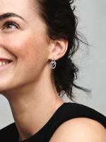 Pandora - Pendientes de aro con la familia siempre presente - Plata de ley - details 1