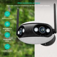 Cámara IP WIFI 4K 8MP Doble Lente Ángulo Amplio De 180° Visonera Nocturna CCTV Seguridad Exterior Protección Cámara De Vigilancia - details 8