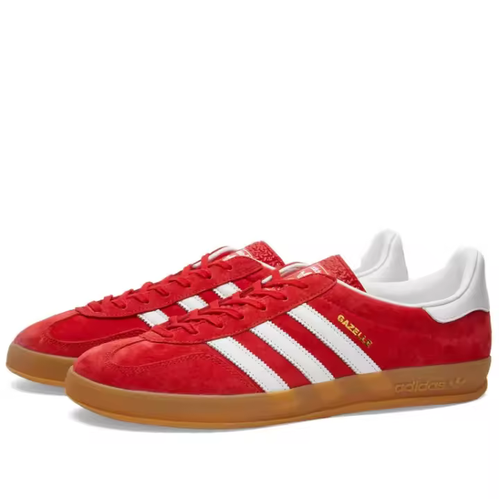 Adidas Gazelle Indoor JI2063 Better Scarlet / Cloud White / Gum - 1