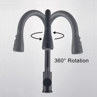 Grifo de Cocina Negro con Rociador Extraíble 360 Grados - Monomando - Acero Inoxidable - details 3
