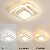 Lámpara De Techo LED Moderna De 28cm Con 3 Colores De Luz Para Pasillo Decoración Minimalista Para Sala De Estar Incluye Bombillas - details 4