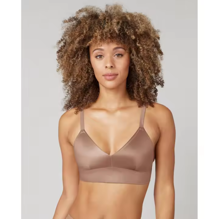 SPANX Shaping Satin Bralette de mujer en satén, moldea el pecho naturalmente - 1
