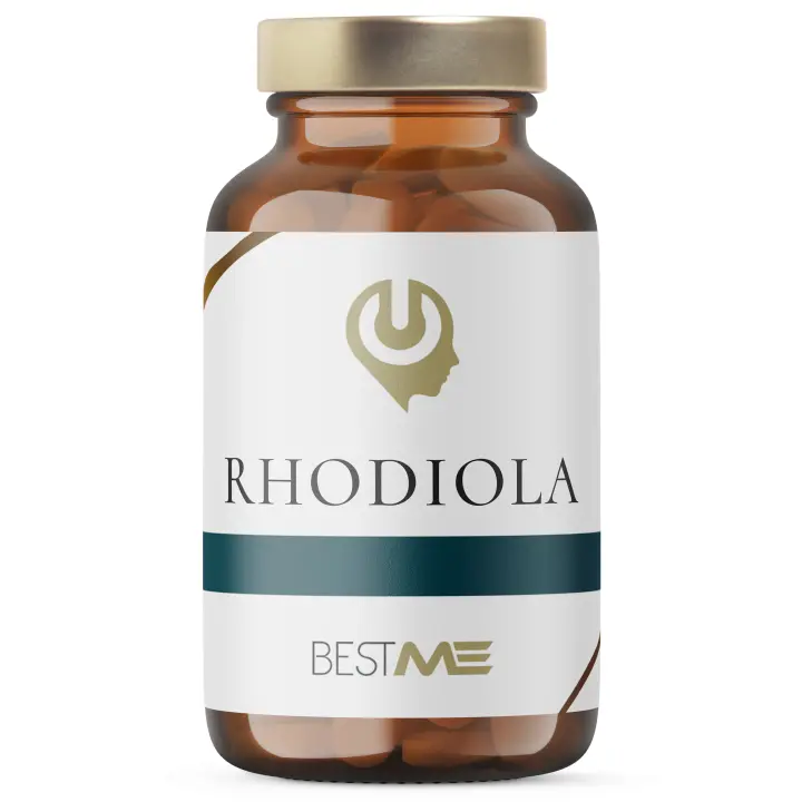 BESTME LAB - Rhodiola Rosea Pura | 60 Cápsulas de 571 mg, Extractos 100 % Naturales, Mejora el Ánimo (3% Rosavinas) - 1