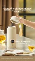 Tetera Eléctrica Multifuncional Portátil 550ml Con Temperatura Ajustable Y Protección Anti-Dry Potencia 400w EU Plug - details 15