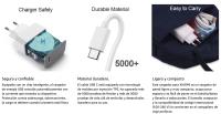 Cargador Rápido 33W Turbo para Xiaomi 11 Lite/Mi 10T Pro/Mi 10T Lite/Redmi Note 13/Note 11/Note 11s/Note 10 Pro/Note 10s/Note 9 Conector USB Tipo-C Adaptador de Carga 17.0-33.9W Producto Dangerous Goods Normal - details 3