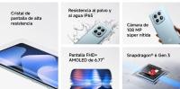 XIAOMI REDMI Note 15 5G - Smartphone de 6+128GB/8+256GB, Pantalla AMOLED FHD+ de 6,77", batería de 5520 mAh , Sin cargador - details 1