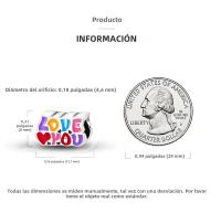 Beadas De Corazón Colorido En Plata Para Joyería De Pulsera Y Collar Con Encanto Para Chicos Y Chicas Accesorios De Moda Irregular - details 84