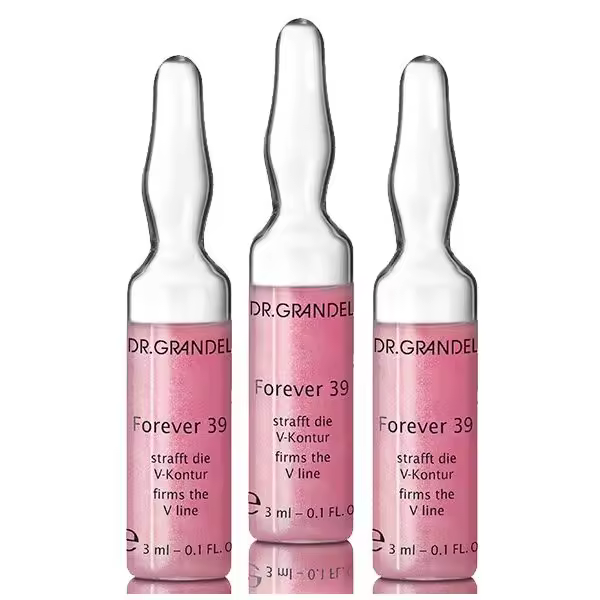 DR. GRANDEL Ampollas Forever 39 (x3) 3 uds Ampollas Reafirmantes del Contorno Facial - 1