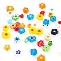 Tallos De Vidrio Con Mil Flores 19cm/Str4-9mm Forma Única De Flores Hechas a Mano Para DIY Joyería De Pulseras Y Pendientes - details 2