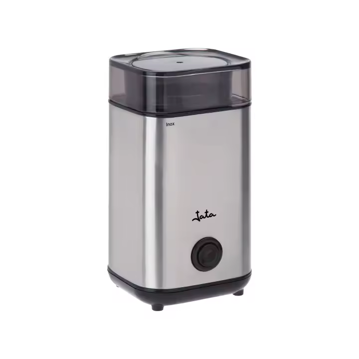 Jata Molinillo de café Eléctrico de cuerpo de acero inoxidable, Tapa con sistema de cierre de seguridad, Recipiente y cuchilla en acero inoxidable, Visor de la molienda, Pulsador de encendido - ML133 - 1