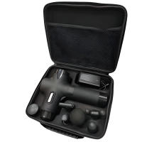 OZIO FITNESS Pistola Masaje con 6 Cabezales y 30 Velocidades Ajustables Profesional Negro Fitness Musculación Recuperación - details 2
