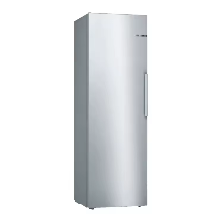 Bosch - Frigorífico 1 puerta KSV33VLEP de 324 L, clase energética E, con sistema VitaFresh y estantes EasyAccess, altura 176 cm, ancho 60 cm, acero mate antihuellas para cocina moderna - 1