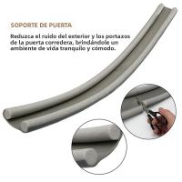 Tira De Sellado Para Puerta Flexible Reducción De Ruido Aislante Acústico Bloqueador De Polvo Al Aire Lleno De Ventanas - details 10
