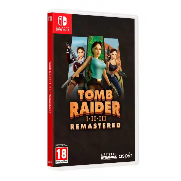 Tomb Raider I-III: Remastered Starring Lara Croft - Juego SWITCH - 1