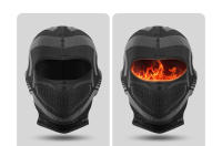 Máscara Facial De Motocicleta Balaclava Invierno Transpirable Protección Contra El Viento Y UV Para Ciclismo Y Esquí Con Capucha Casco Moto - details 7