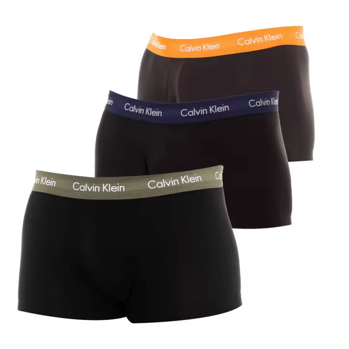 Calvin Klein-Pack 3 Boxers Low Rise Trunks U2664G para Hombre - 1