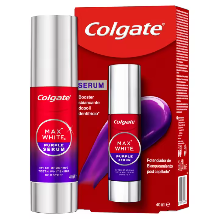 Colgate Max White Sérum Blanqueador Morado (40ml) - 1