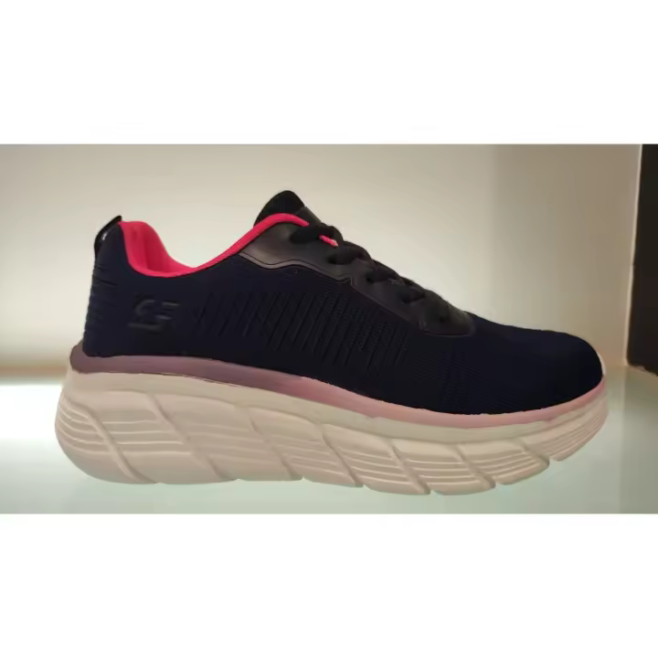 ZAPATILLAS Mº69 Zapatillas Deportivas Mujer Azul Marino y Fucsia con Suela Blanca Ultraligera Descripción del Producto: Comodidad y Color para Energizar tu Rutina. Dale un toque de color y dinamismo a tus pasos con estas modernas zapatillas deportivas - 1
