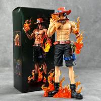 Figura De Acción One Piece Fire Fist Dream Ace Postura De Sueño Base De Efecto Robot Coleccionable Anime Regalo Para Adultos - details 8