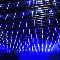 1pc Luz De Show De Meteoros LED 30CM Luces De Lluvia Impermeables Para Decoración De Jardín Patio Fiesta Navideña Y Año Nuevo - details 2