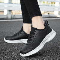 Zapatos Casuales De Cuero Para Mujer Y Pareja Impermeables Y Antideslizantes Para Uso Diario Suela Suave Y No Esponjosa Moda De Otoño E Invierno - details 1