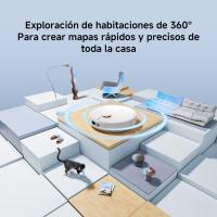 Xiaomi Robot Vacuum S40C, Aspirador y Fregona 2 en 1 | 5000Pa de Succión | Navegación LDS | Recarga Automática | Compatible Suelos Duros y Alfombras de Pelo Corto | Compatible Amazon Alexa / Google Home | Depósito de Polvo y Agua Gran Capacidad - details 5