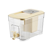 Caraffa De Agua Fría De 6L Con Grifo Para Refrigerador Dispensador De Bebidas Frías Ecológico Para El Verano - details 2