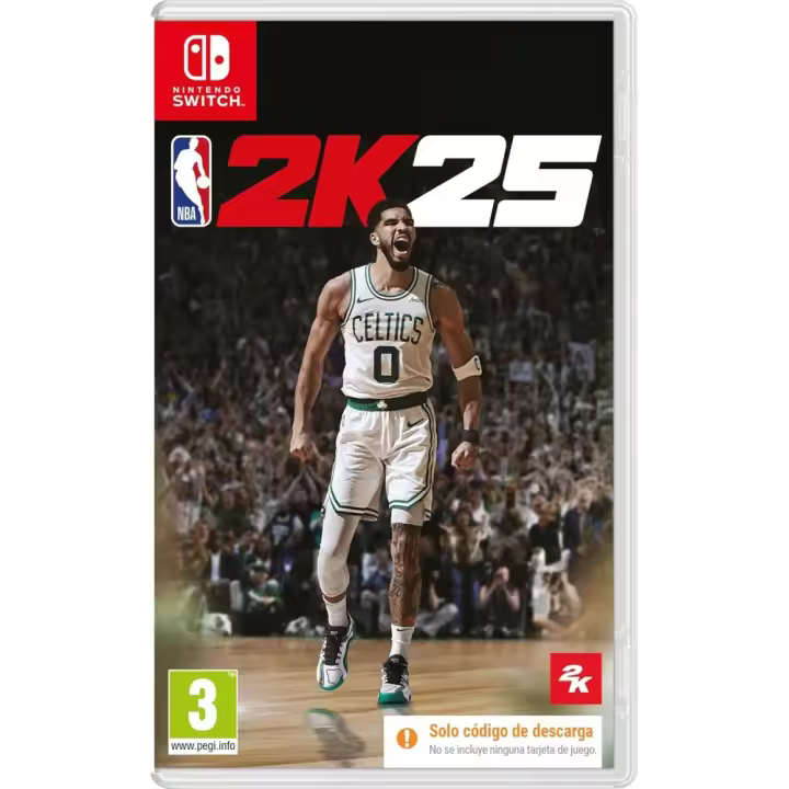 NBA 2K25 NINTENDO SWITCH CAJA CON CÓDIGO DE DESCARGA VERSIÓN ESPAÑOLA GARANTÍA EUROPEA EUROPEAN WARRANTY Nintendo - 1