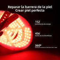 Máscara Facial LED Sin Cable De 7 Colores Máscara De Momia Egiptia Cléopatra 630nm Luz Roja Inteligente Para El Rostro Equipo De Cuidado De La Piel - details 6