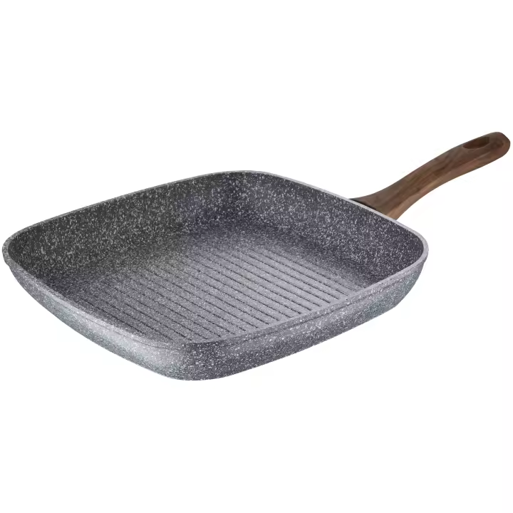 San Ignacio Sartén Asador 28x28cm Aluminio Forjado Inducción Daimiel - 1