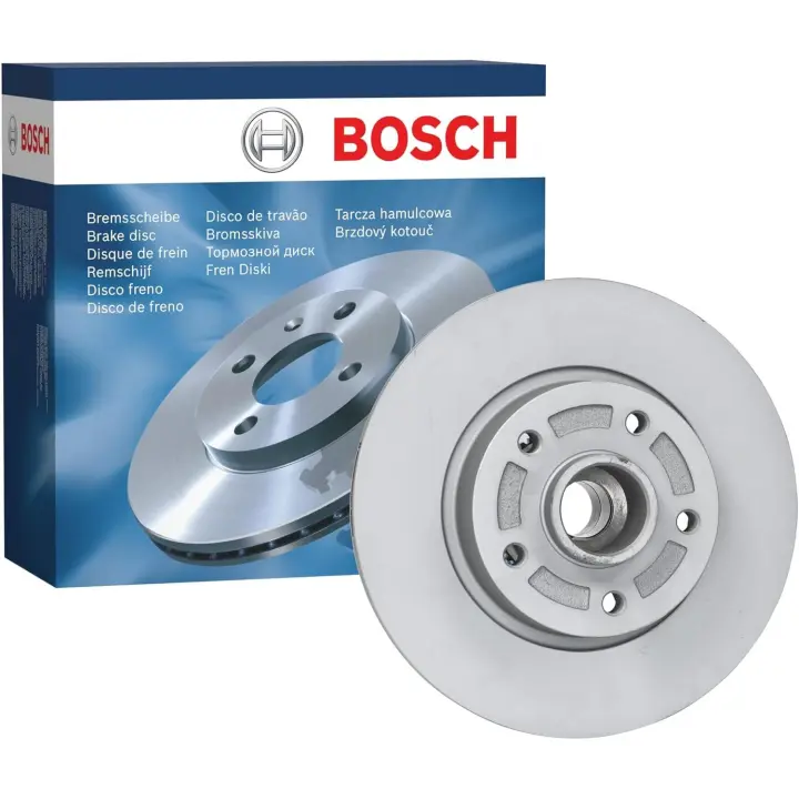 Bosch BD2614 Discos de Freno con rodamiento integrado, certificación ECE-R90, 1 juego de 2 discos - 1