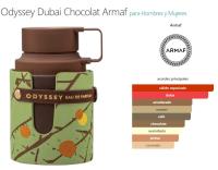 ARMAF Odyssey Dubai Chocolat Eau de Parfum 100 ml Spray Unisex – Fragancia Gourmand con Café, Chocolate, Vainilla, Caramelo y Haba Tonka - details 0