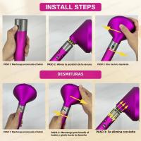 Diffusor De Pelo Profesional Para Secador De Pelo Dyson Airwrap HS01 HS05 SenCiciMen X9 Boquilla De Estilo De Cabello - details 8