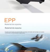 Avión RC FX815 Para Mar Y Tierra Avión De Espuma Control Remoto Modelo De Avión Espacial Regalo Para Niños Avión De Foam Para Principiantes - details 3