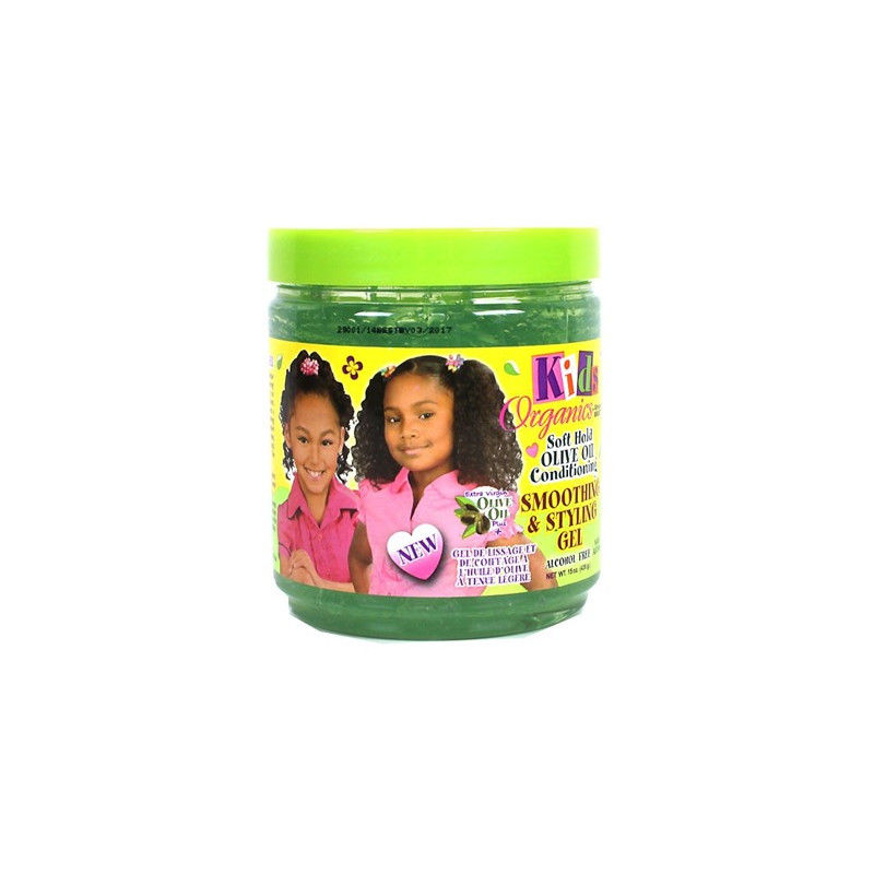 KIDS ORGANICS SMOOTHING STYLING GEL 426gr. 15oz. AFRICA'S BEST