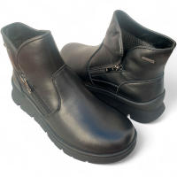 Botines Sport Piel Mujer Khloe Marín 9074MN Waterproof Negros 106384 Botines Botines cuña-plataforma Botines Planos MARCAS MUJER kHLOE MARÍN - details 3