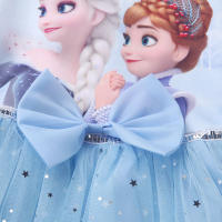 Vestidos De Princesa Para Niñas Con Manga Larga Y Cierre De Cremallera Disfraz De Elsa De Frozen Ropa De Fiesta De Cumpleaños Otoño - details 6