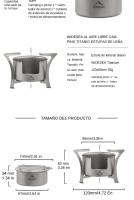 Estufa De Camping Widesea De Titanio Para Alcohol Calentador De Madera Para Turistas Hervidor Cocina Suministros De Sobrevivencia Al Aire Libre Trekking Senderismo Picnic - details 1