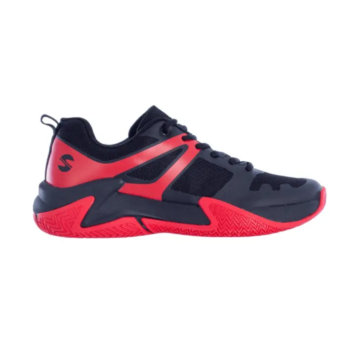 Zapatillas de Pádel Softee Rotatory Negro/Rojo - 1