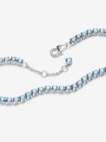 Pandora - Pulsera de tenis azul claro brillante - Plata de ley - details 0