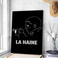 Poster De Pared Vintage La Haine 1995 Estilo Anime Decoración Ideal Para Sala Regalo Perfecto Arte Impreso Para Hogar - details 11