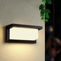 Lámpara De Pared LED Impermeable Para Exterior Iluminación De Jardín Y Villa Moderna Para Balcón Material ABS - details 3