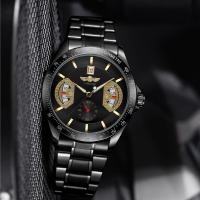Reloj Mecánico Automático Para Hombre Con Calendario Y Luz Reluciente Resistente Al Agua De Acero Hueco Tendencia De Moda De Negocios Duradero Popular Regalo Ideal Para Lugar De Trabajo Uso Diario Citas - details 15